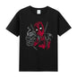 Marvel Hero Deadpool cotton round neck short-sleeved men's T-shirt