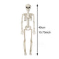 40cm Halloween Human Shape Skeleton,Posable Skeleton,Human Shape Bones,Halloween Herror Decorations,Haunted House Horror Props