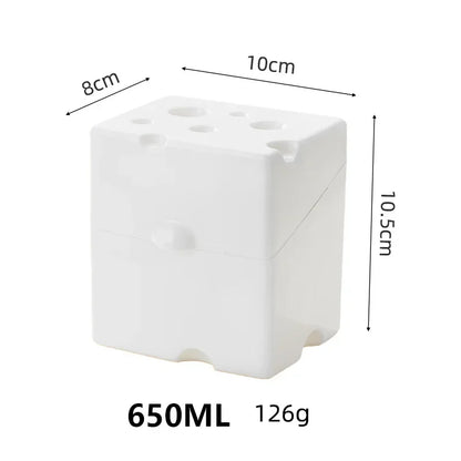 Sliced Cheese Storage Container Plastic Butter Block Lid Box Cheese Slice Saver with Holder Flipped Sliced Cheese Storage Box