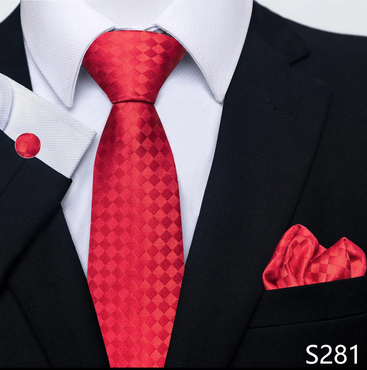 8 cm Tie Pocket Squares Necktie  Set