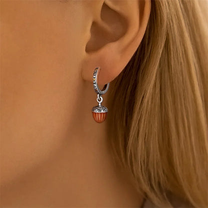 925 Sterling Silver Maple Leaf Stud Earrings for Women Girl Ear Studs Fine Jewelry Fashion Luxury Anniversary