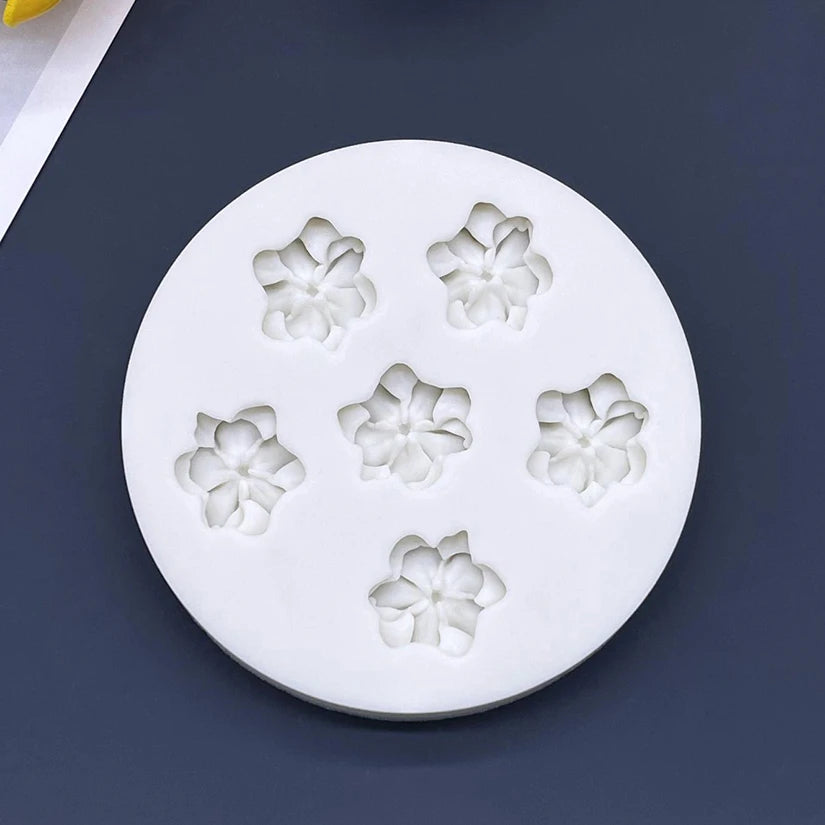 Flower Rose Silicone Mold Resin Tools Chocolate Sugarcraft Mould Fondant Cake Decorating Tools