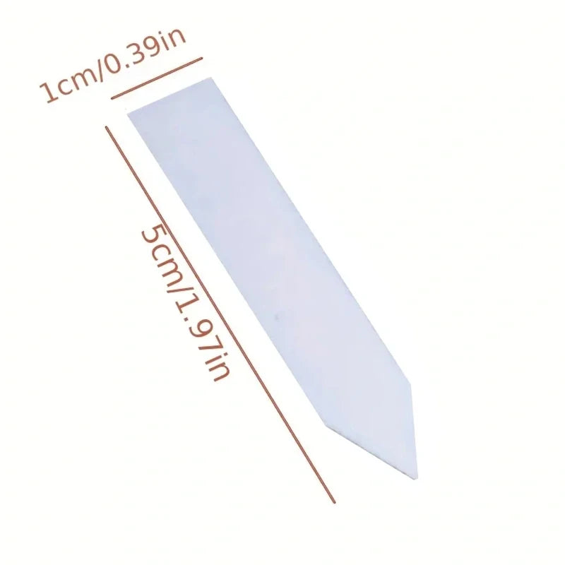100pcs Garden Plant Labels Plastic Waterproof Horticultural Labels Plant Accessories DIY Garden Decorating Tool Plant Small Sign