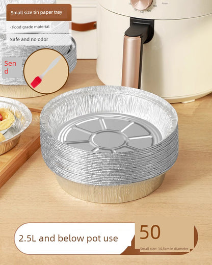 Special round Baking Oven Aluminized Paper Air Fryer