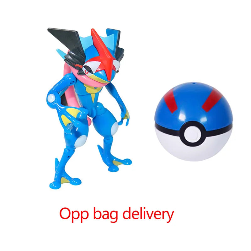 Pokemon Figures Toys Pocket Monsters Ball Model Pikachu Gengar Pokeball Dragonite Snorlax Pokeball poke Action Figures  Toy gift
