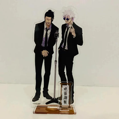 Anime Jujutsu Kaisen Acrylic Stand Ryomen Sukuna Geto Suguru Satoru Gojo Fushiguro Megumi Signboard Desktop Decorations