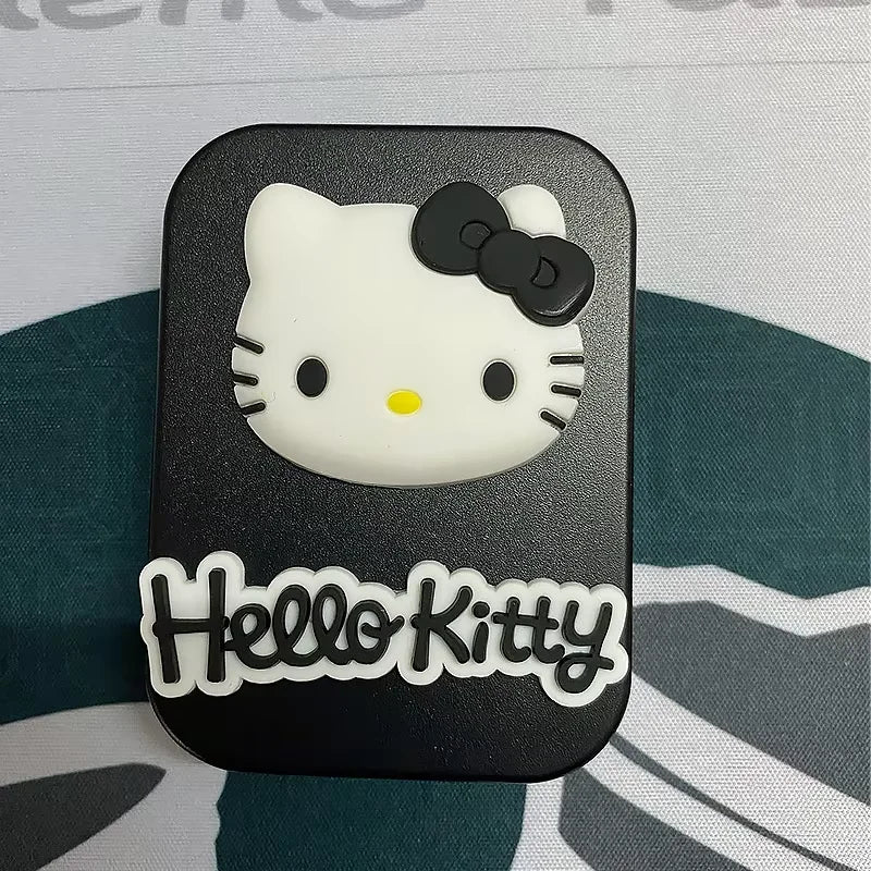 Hello Kitty Portable Contact Lens Case Cartoon Cute Kuromi Kawaii