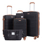 Luggage Sets 3-Piece Suitcases with Double Spinner Wheel ABS Hard Case Luggage with TSA Lock