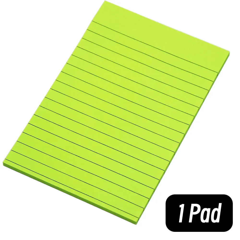 45 Sheets/Pad Scribed Notepad Post  Sticky Notes 8 Colors
