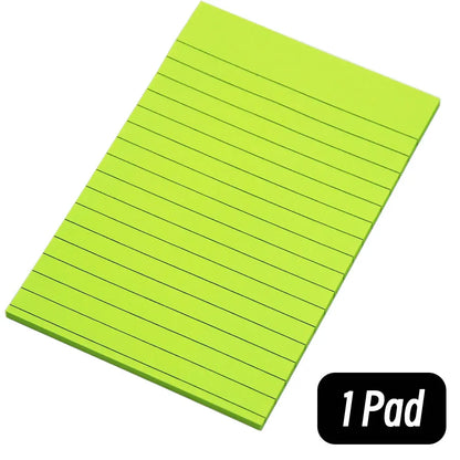 45 Sheets/Pad Scribed Notepad Post  Sticky Notes 8 Colors