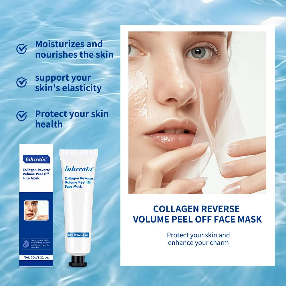 Collagen Wrapping Mask For Night Rejuvenation Moisturizing Brightening Korean Face Mask Make Glowy Skin Elasticity Facial Mask