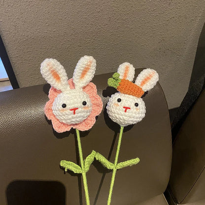 One artificial flower, vase decoration, Easter artificial carrot decoration, home decoration, party decoration