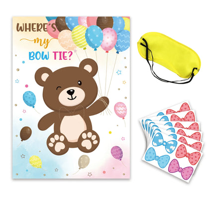 Baby Shower Party Baby Sticker Game Gender Reveal Party Atmosphere Game Props Baby Gender Reveal Party