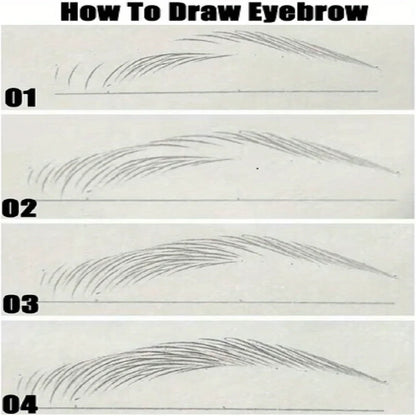 0.008mm Ultra Fine Eyebrow Pen Long Last Smudge Proof Waterproof Sweat-Proof High Pigmented