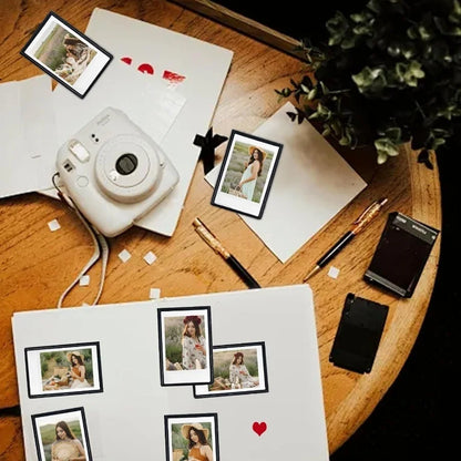 3‑Inch Magnetic Photo Frames for Instax Mini & Polaroid Pictures (5/10‑Pack)