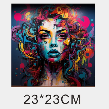 Graffiti Animal Iips Fashion Iron Sticker Patch For Clothing T-shirt DIY Hoodie Jacket Sticker DTF PPatch Is Waterproof