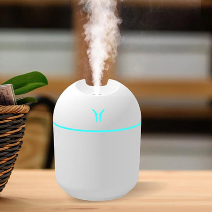 250ML Mini  USB Air Humidifier with LED Color  Lamp