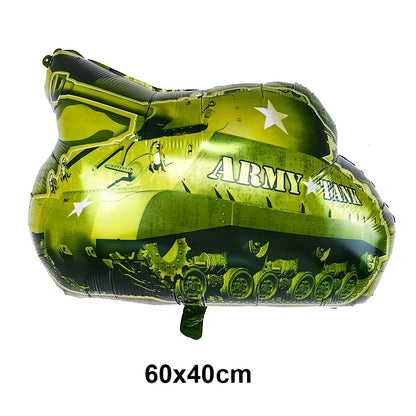 1pc Large Transportation Balloon Racing Balloon Fire Truck Ambulance School Bus Excavator Motorcycle Balloon for Boys Birthday
