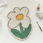 Soft Cartoon Imitation‑Cashmere Floor Mat for Bedroom, Bathroom & Home Décor