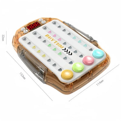 Quick Push Game Eye Sensory Console Multiplayer Versus Board Game Dance Master Handheld Gamepad Hand Training Toy