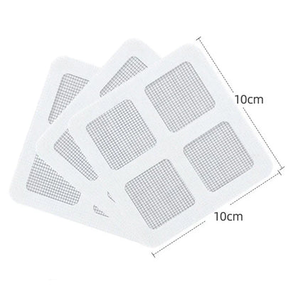 Disposable Shower Drain Hair Catcher Mesh Shower Drain Covers Floor Sink Strainer Filter Hair Stopper For Bathroom Kitchen