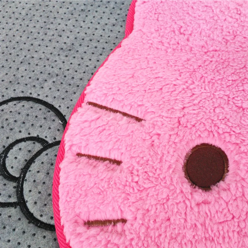 50*60cm Hello Kitty Bath Mat Anti Slip Bathroom Rug Cartoon Anime Bedroom Plush Rug Living Room Cute Floor Mat Doormat Decoration