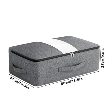 Cationic bedding storage bag Large capacity under bed clothing storage bag Clothing packaging bag Finishing travel bag