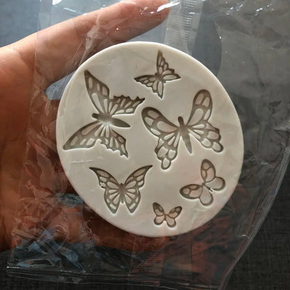 Butterfly Fondant Silicone Sugarcraft Wedding Cake Decorating Tools Resin Chocolate Molds For Baking