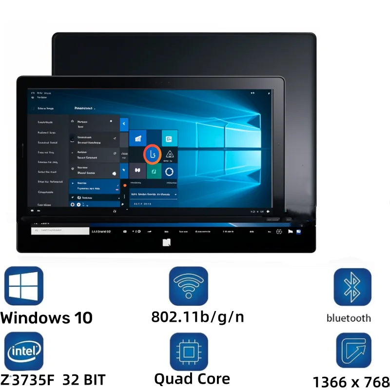 10.1 '' Windows 10 C24 Tablet PC 2GB DDR RAM 32GB ROM 1366*768 IPS Screen  HDMI-Compatible USB 3.0 Battery 6000mAh
