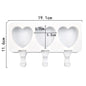 3/4 Cell DIY Silicone Ice Cream Mold Homemade Popsicle Maker Reusable Ice Cube Tray Mousse Dessert Ice Cream Mould Baking Tools