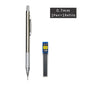 Metal Automatic Mechanical Pencil 5/0.7/0.9/1.3/2.0mm