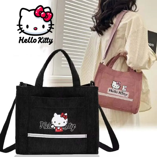 Hello Kitty Women Canvas Shoulder Bag  Tote