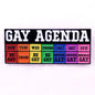 Rainbow LGBT Encourage Letters Metal Enamel Badge Gay Lesbian Asexual Transgender Adaptive Lapel Pin Jewelry Gifts Accessories