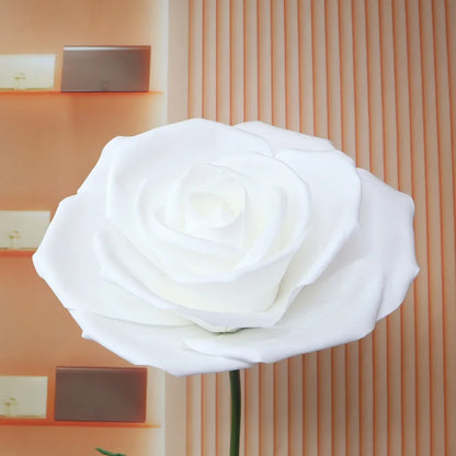 40-60CM Artificial Rose Head Wedding Decoration Large Event Decoration Shopping Mall Window Photography Props 3D PE Flowers