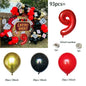 93pcs Cube Balloons Dice Playing Cards Foil Ballon Casino Theme Party Adult Birthday Decor Las Vegas Party Poker Theme Party