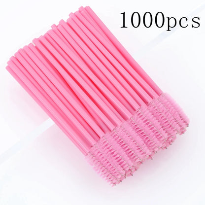 50/200pcs Disposable Mascara Wands Applicator Spoolers