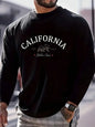 Fashion Trend Men's Crew-neck Long Sleeves Cross 3D Printed Men's Casual Pullover T-shirt Casual All-match Men's Top S-5XL