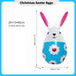 35/40cm Easter Rabbit Eggs Ballon PVC Children Inflated Ballon Garden Home Decoration Outdoor Kid Toys Ornament