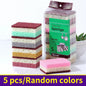 5PCS/10PCS - Kitchen cleaning sponge, dishwashing towel, scrubbing pad, tableware scratch resistant scrubbing sponge