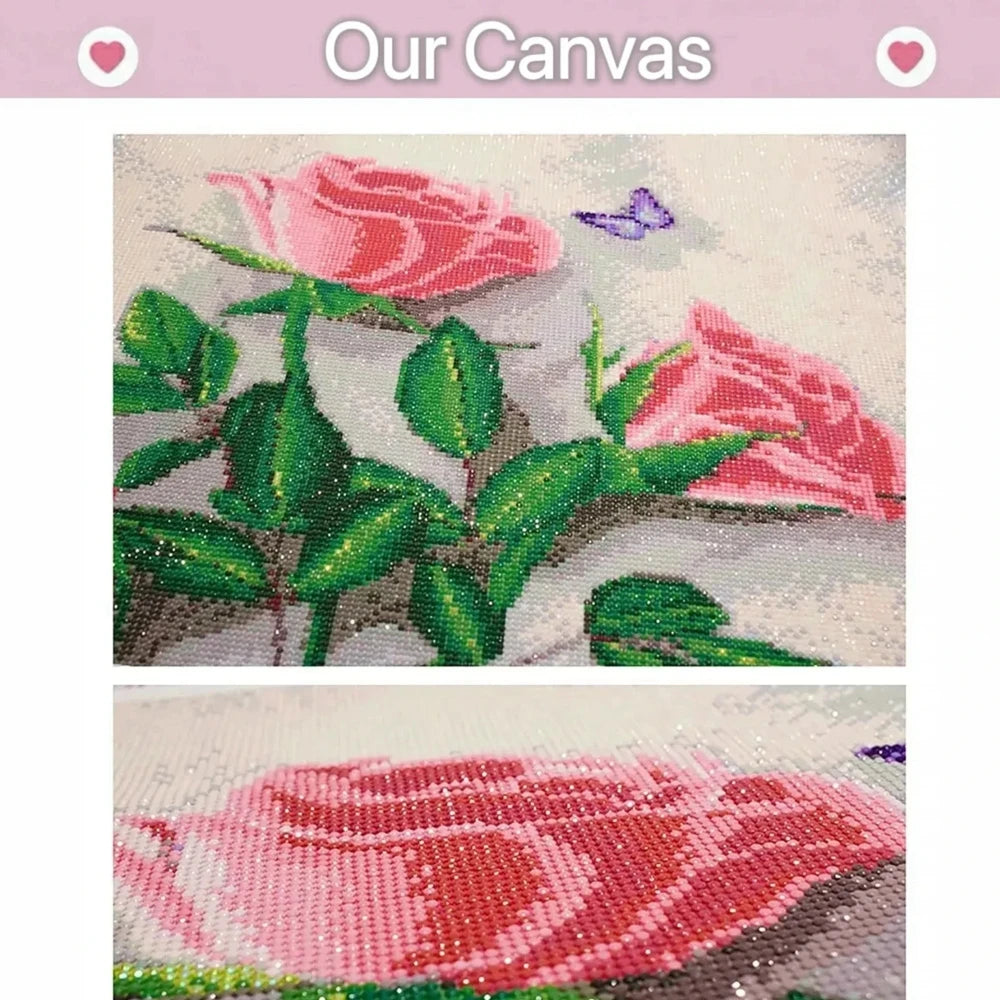 Abstract Pearl Girl Diamond Art – DIY Diamond Painting Mosaic, Handmade Embroidery Wall Décor