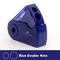 Mini Pencil Sharpener Single Double Hole Black/Red/Blue
