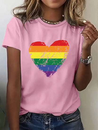 Pride Rainbow Women T Shirt