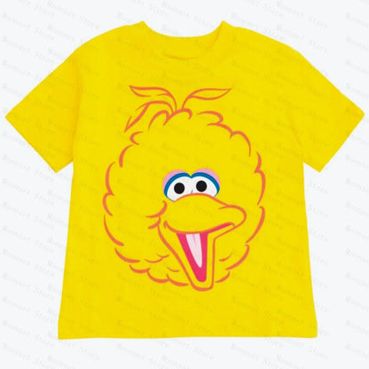 Sesame Street Cartoon T‑Shirts – Toddler Boy/Girl & Adult Unisex Character Tops