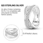 Rings Original 925 Sterling Silver Rings Simple Zircon Heart Ring For Wedding Valentine's Day Women Ring Jewelry Gift