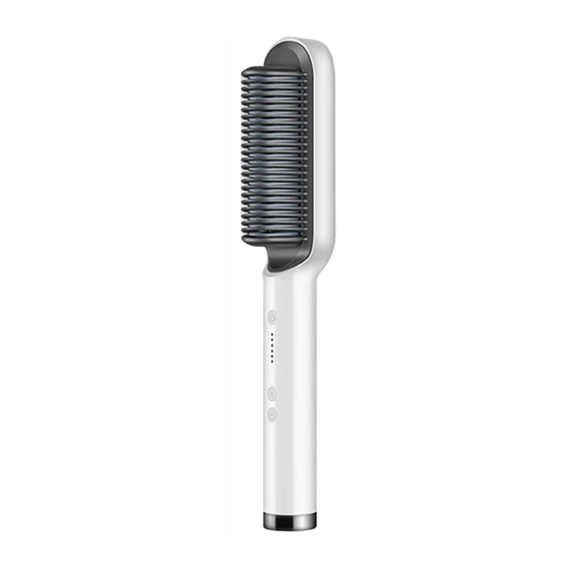 Professional Electric Ceramic Hair Straightener Brush