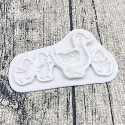 Duck Ducklings Silicone Sugarcraft Mold Chocolate Cupcake Baking Fondant Cake Decorating Tools