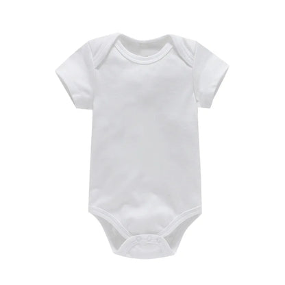 Baby Onesies in 7 Colors - Solid Bodysuits for Boys and Girls