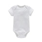 Baby Onesies in 7 Colors - Solid Bodysuits for Boys and Girls