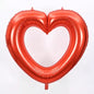 50pcs 5inch red heart balloons for Valentine's Day, birthdays, anniversaries, weddings, parties, decorations, balloons
