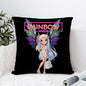 R-Rainbow High Doll Pillow Case Sofa Decorative Home Double-sided Print Plush Square Throw Pillow Covers Cushion Decor Cover